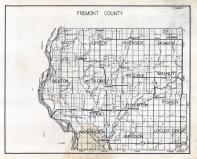 Fremont County Map, Iowa State Atlas 1930c